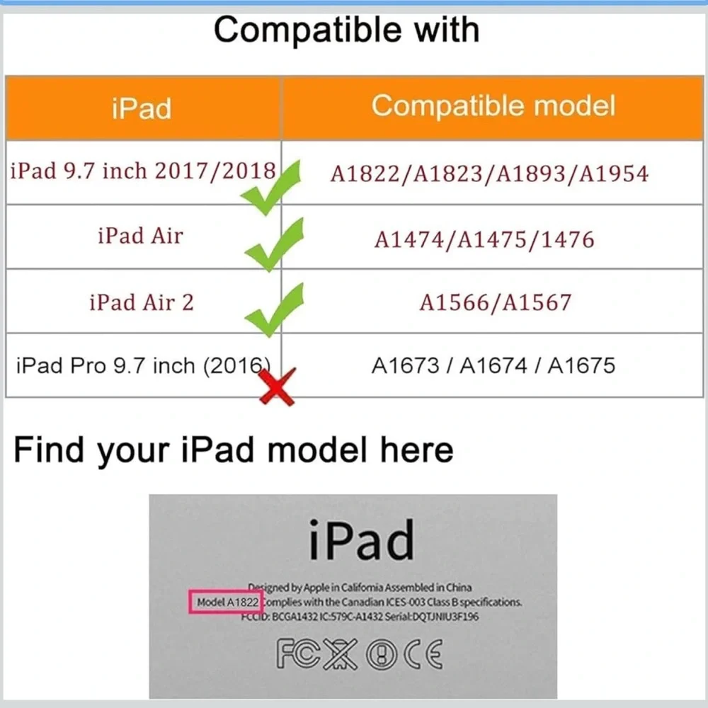 Rotating Case For IPad 9.5” In Galaxy Flower